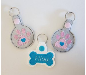 ITH - Snappy Anhänger Pfote & Knochen